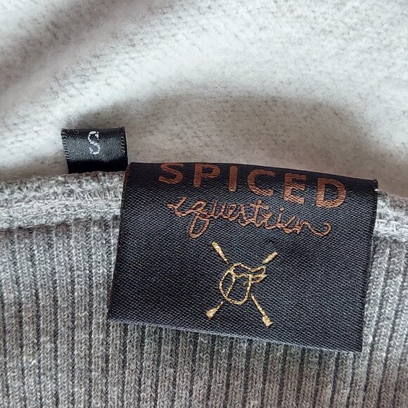 Spiced Equestrian Cuddle Hoodie in Pepper, Size Small - Picture 7 of 11
